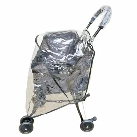 Meilleurs prix pour Housse Poussette Chien Transparent - Imperméable Pliable avec Ventilation Cuneary