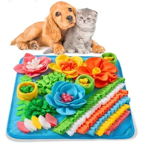 Comparer les prix de Tapis à renifler pour chien - Tapis à renifler pour animaux de compagnie - Tapis dalimentation pour chiens - Tapis de jeu