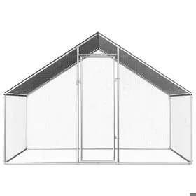 Meilleurs prix pour Poulailler dextérieur 275 x 2 x 192 m - vidaXL - structure en acier galvanisé + toit en pe - cadre argenté + toit gris biy28c574