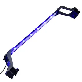 Comparer les prix de VidaXL&139 Lampe à LED daquarium avec pinces 55-70 cm Bleu et blanc_Résistant aux intempéries