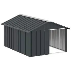 Comparer les prix de Promotion FévrNiche pour chien Anthracite 1165x153x815 cm Acier galvanisé - Utilisation Polyvalente 026_66498167