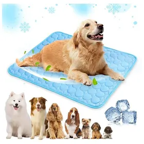 Meilleurs prix pour Tapis rafraîchissant pour animaux – Tapis de sol estival maintenant la fraîcheur pour tous types danimaux (Bleu XL : 39