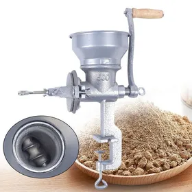 Meilleurs prix pour Moulin à céréales manuel à manivelle - Broyeur à céréales manuel - Pour la maison les restaurantsles grains