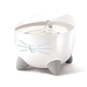 Meilleurs prix pour it Pixi Abreuvoir Fontaine en Acier Inoxydable pour Chats 2 5 l Blanc FONTAINE A EAU