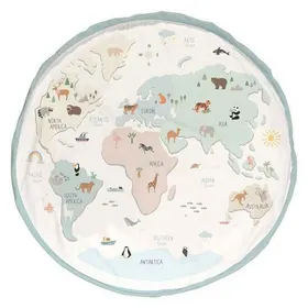 Meilleurs prix pour Tapis et sac de rangement WORLDMAP COLOUR - PLAY&GO