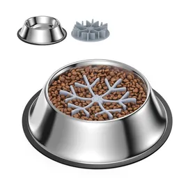 Meilleurs prix pour Gamelles pour chiens Gamelle anti-glouton Slow Feeder pour chiens Slow Feeder Dog Bowl - M