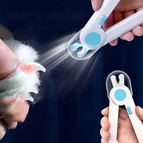 Meilleurs prix pour Coupe-griffes pour chat coupe-griffes LED pour animaux de compagnie ciseaux professionnels pour griffes de chien avec liP170