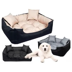 Meilleurs prix pour Lit pour chien ECCO 55x45 cm imperméable beige