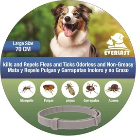 Comparer les prix de Collier Antiparasitaire Chien - Collier Leishmaniose - 8 Mois De Protection - Contre Les Puces Tiques Moustiques Acariens Et Po