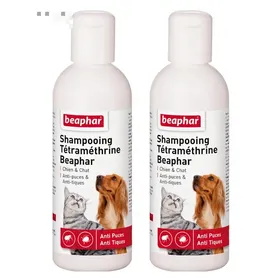 Meilleurs prix pour Beaphar – Shampoing Anti-puces et Anti-tiques pour Chien et Chat 2*200ml