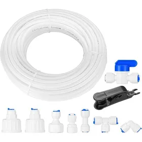Comparer les prix de Kit Universel de Raccordement de Conduite d& 39 Eau de 20 M Raccord de Tuyau d& 39 Alimentation d& 39 Ea KIT ACCESSOIRE POUR REPAS