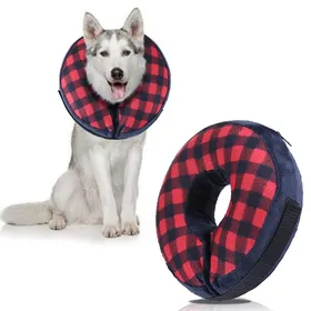 Comparer les prix de Collier de convalescence gonflable pour chien et chat collier de protection post-opératoire