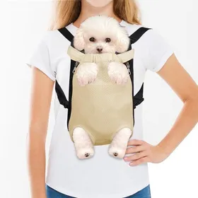Comparer les prix de Sac de transport pour chien - Sac à dos pour chien - Harnais pour chien - Sac à dos - Pattes danimaux visibles - Réglable -