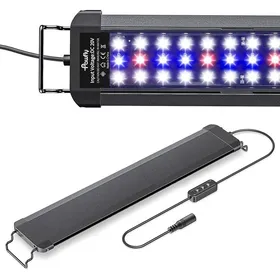 Comparer les prix de 14 W Lumière LED d& 39 aquarium pour aquariums de 45 à 60 cm Lumière 45-60 cm Réservoir TéLéCOMMANDE À  LUNETTES ANTI LUMIERE BLEUE