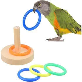 Meilleurs prix pour ®RisingFF Jouet dentraînement pour oiseaux puzzle en bois pour oiseaux jouet dentraînement pour perroquets
