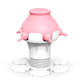 Meilleurs prix pour Mangeoire à Lait pour Chiot, Biberons pour Chiots 300ml, pour Plusieurs Chiots 5 Tétines en Silicone Allaitement - Rose