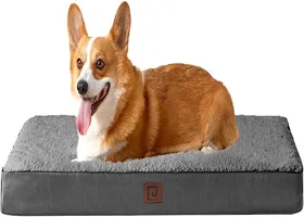 Meilleurs prix pour Panier Chien Orthopedique,Coussin Chien Dehoussable Lit Pour Chien Lavable,Tapis Epais Pour Chien Grande Taille,Matelas Chien,Gris,