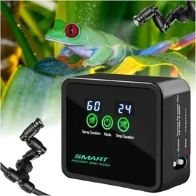 Meilleurs prix pour Brumisateur terrarium automatique avec minuterie pulvérisation 360° pour reptiles plantes PIQUET DATTACHE