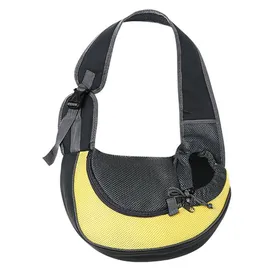 Meilleurs prix pour Sac de transport pour petits chiens et chats maille respirante mains libres sangle réglable.