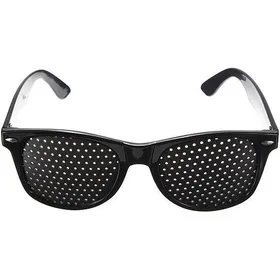 Comparer les prix de NEUFU Lunettes Trous Sténopé Grille Vision Améliorer Vue Exercice Yeux Pinhole Glasse-keeper
