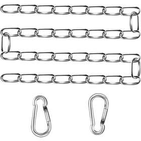 Meilleurs prix pour Chaîne en acier inoxydable 304 1 mètre pour clôtures promenades et laisses pour chiens charge maximale 70 kg 3 mm