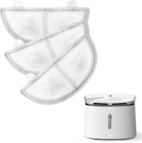 Comparer les prix de 3 Filtres Fontaine Chat pour Homerunpet,Filtres Rechange pour Fontaine à Eau pour Chat Filtre Distributeur d'Eau pour Animal