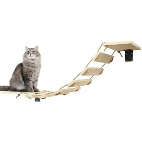 Comparer les prix de B.LIVEM Mural pour Chat étagère pour Chat Marche descalade pour Chat pour la Plupart des Chatons Chats Moyens et Grands