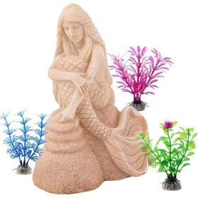 Comparer les prix de Décoration aquariumAquarium Decoration Plantes Sirène Solitaire 3 Pièces aléatoires Plantes comme indiqué DECORATION ARTIFICIELLE