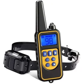 Comparer les prix de Collier de dressage - YYV - Rechargeable - Étanche IP67 - 800m - 99 niveaux de vibrations et chocs