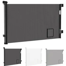 Comparer les prix de MIPAN.Barriere De Securite Escalier 86x 0-150cm - Barriere De Securite Porte - Pour escalier de bébé / Chien / Chat - Noir