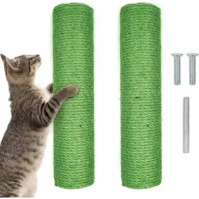 Comparer les prix de 2 Pièces Poteau De Re Pour Arbre À Chat Poste Griffer Arbre Poteau Griffoir Corde Chanvre Chatons D intérieur Grands