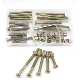 Comparer les prix de Kit Vis de Lit de Bb 25-Set Diffrentes Tailles M6x40mm50mm60mm70mm80mm couleurs multiples Largeight