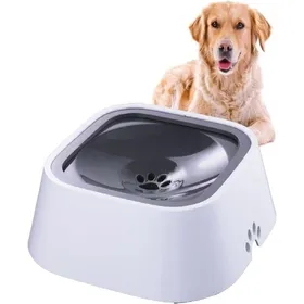 Comparer les prix de Gamelle flottante anti-débordement 15 L pour chien – antidérapante sans BPA (gris)