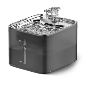 Meilleurs prix pour Distributeur deau pour animaux - Phoesky - 42 L - Acier inoxydable - Double bol - Automatique