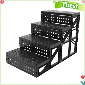 Comparer les prix de Escalier pour chien marches pliables à hauteur réglable lit haut et canapé escaliers pour animaux de compagnie pour petits chiens