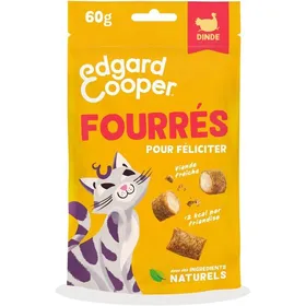 Comparer les prix de Friandises pour Chat - YUMI MAZAO - Edgard & Cooper - Dinde - Hypoallergéniques - Sans céréales