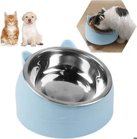 Meilleurs prix pour 1 gamelle pour chat de 400 ml, gamelle surélevée pour chat, plate-forme inclinable à 15°