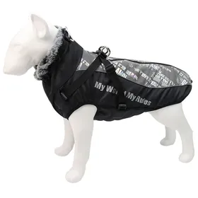 Comparer les prix de Veste dhiver pour chien manteau imperméable réfléchissant et confortable vêtement chaud pour animaux de compagnie