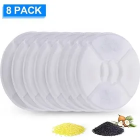 Comparer les prix de Filtre de fontaine - HANDEIU - 8 Pcs - Charbon actif - Résine - Coton