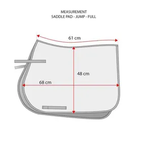 Comparer les prix de Tapis de selle Bordeaux - Equestrian Stockholm