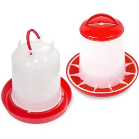 Comparer les prix de Ensemble abreuvoir et mangeoire pour poussins - MICH - Abreuvoir automatique - 3L - Mangeoire 2Kg - Transparent