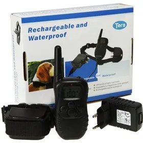 Comparer les prix de Collier de dressage RECHARGEABLE et WATERPROOF Ecran LCD intensités réglables BREVET Patent No. 200930186683.4