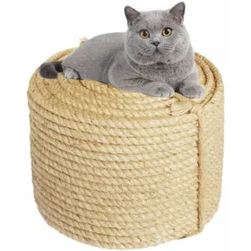 Comparer les prix de Corde en jute pour griffoir chat - MHY® - 6 mm de diamètre - Longueur 10 m - Matériau naturel - Résistant aux rayures