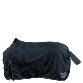 Comparer les prix de Couverture dextérieur pour cheval BR Equitation 600D 0g - midnight Navy - Bleu - 135/100 cm