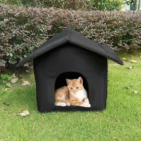 Meilleurs prix pour Maison dextrieur pour chats rsistante aux intempries chaude pour lhiver. Label