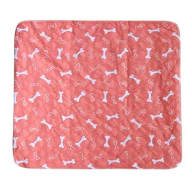 Meilleurs prix pour Tapis hygiénique lavable pour animaux - Phoesky - 80x90 cm - Orange - Antidérapant - Imperméable - Super absorption
