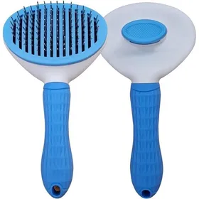 Meilleurs prix pour Brosse de toilettage - AUTREMENT - Poils longs - Autonettoyante - Pour chiens et chats - Enlève les noeuds