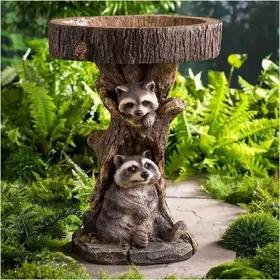 Meilleurs prix pour Bassin Deau Extérieur En Résine - Abreuvoir Pour Mangeoire à Oiseaux Décoration De Bassin Deau Pour Jardin Et Cour Label