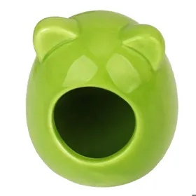 Comparer les prix de 1 Maison pour rongeurs Cabane en céramique Refroidissement été Bain de sable Pour hamster gerbille chinchilla .