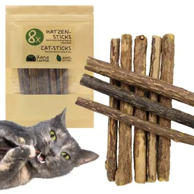 Meilleurs prix pour Bâtonnets Matatabi pour chats - KaraLuna - 8 bâtonnets - Soins dentaires chat - Jouets à mâcher chat - Herbe à chat Valériane